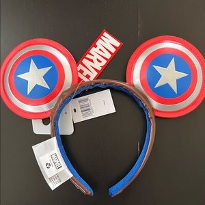 NWT Disney Captain America Ears